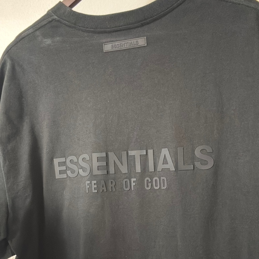 Fear of God Black Short Sleeve Tee